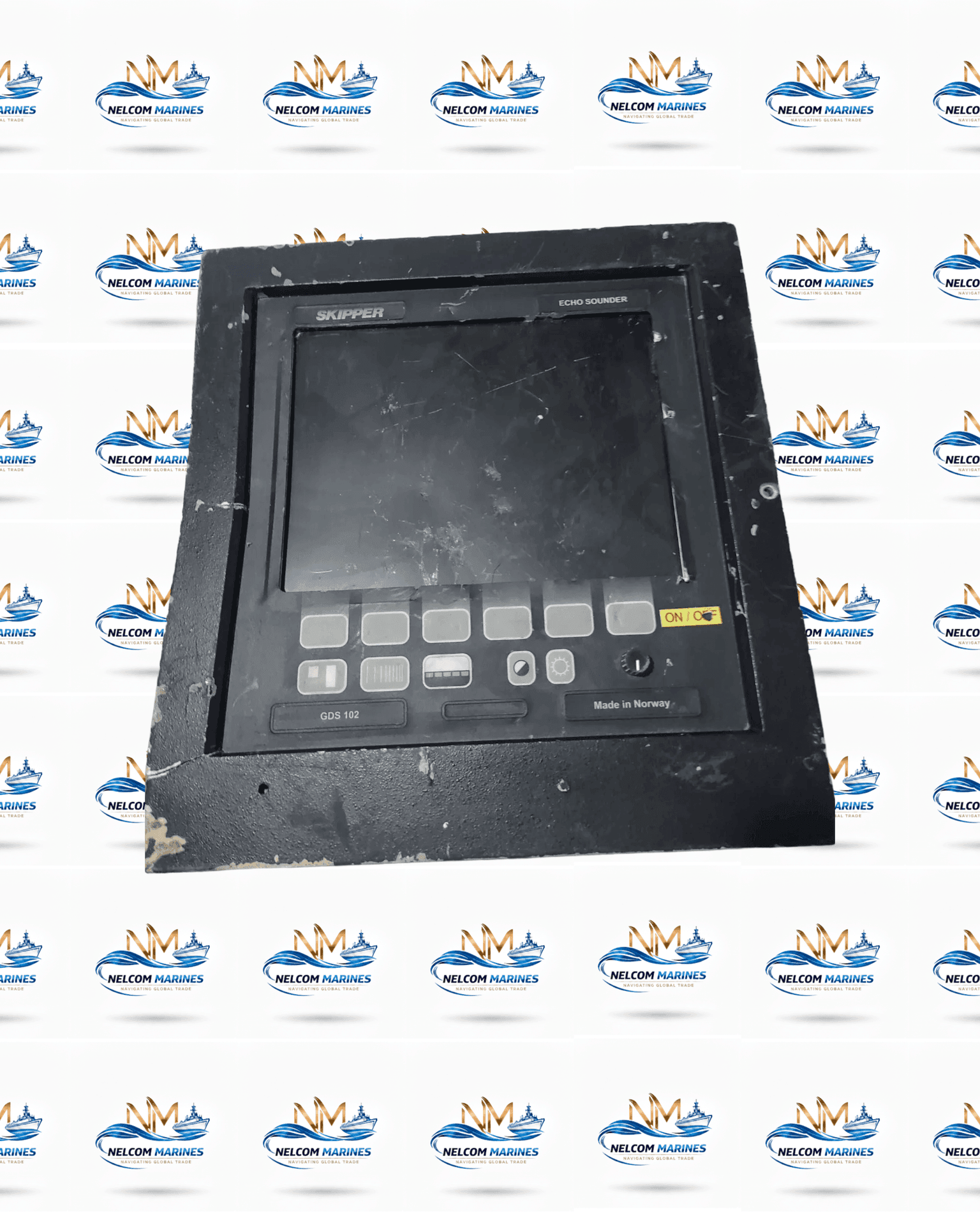 Used SKIPPER GDS-102 MARINE ECHO SOUNDER from Alang - Thumbnail 2